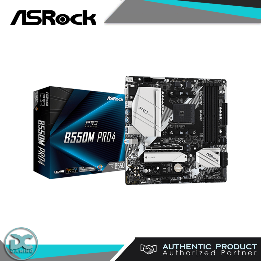 ASROCK B550M PRO 4